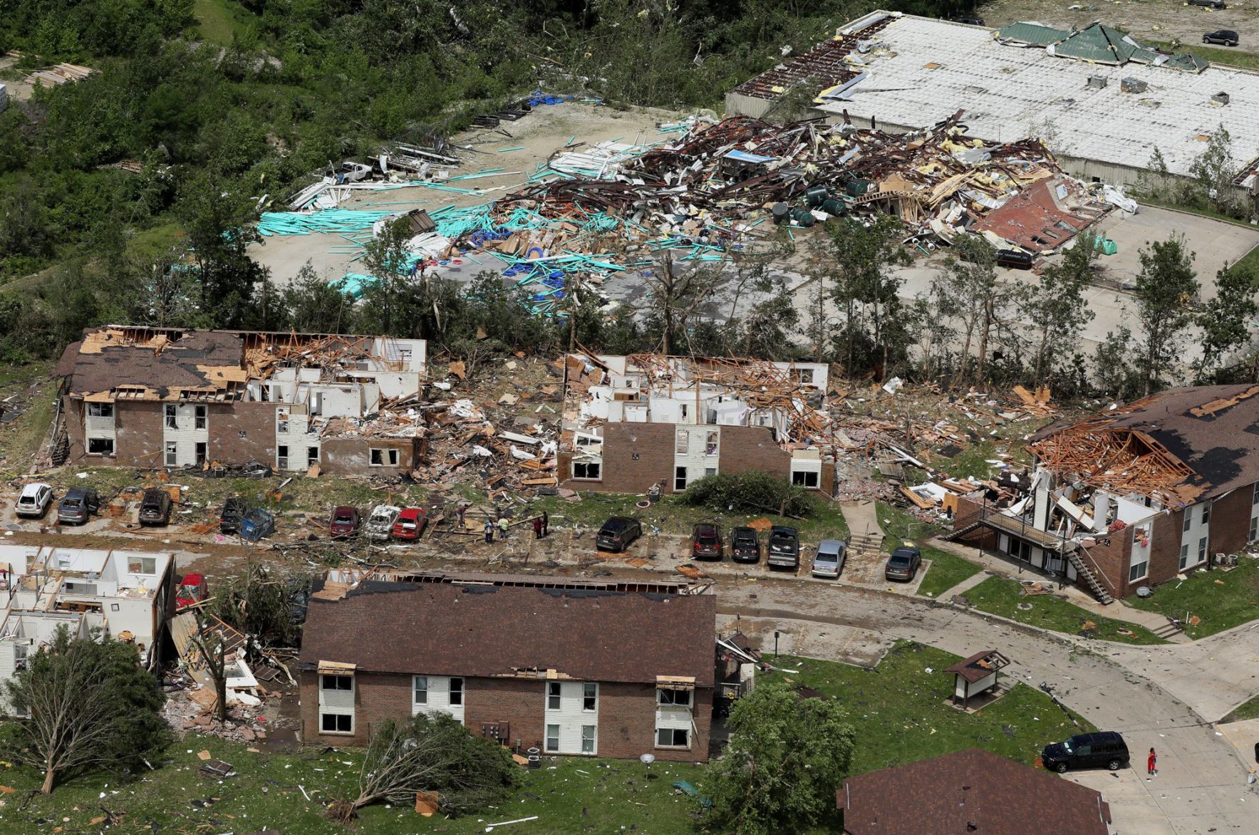 Tornado Damage in Jefferson City